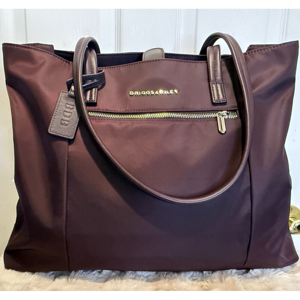 BRIGGS & RILEY RHAPSODY ESSENTIAL TOTE PT123-64 PLUM